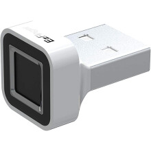 EzFinger Fingerprint USB Key for Windows 7, 8, 8.1 & 10, Windows Hello, File encryption, Folder Lock, Biometric