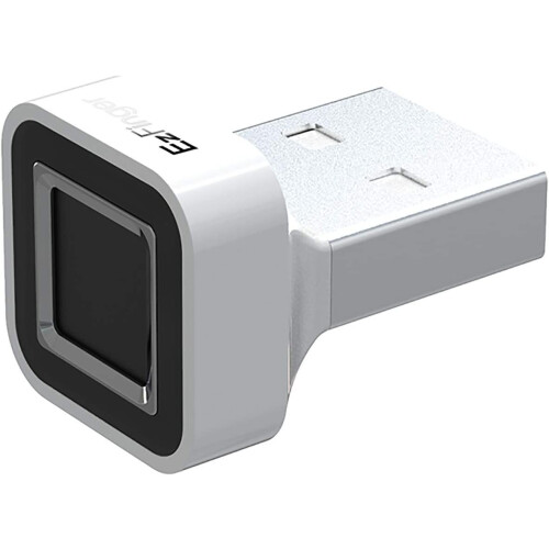 EzFinger Fingerprint USB Key for Windows 7, 8, 8.1 & 10, Windows Hello, File encryption, Folder Lock, Biometric