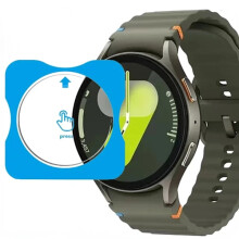 Tempered Glass Film for compatible with Samsung Galaxy Watch 8/7/6/5/4 40mm 44mm Ultra 47mm, 2 PCS