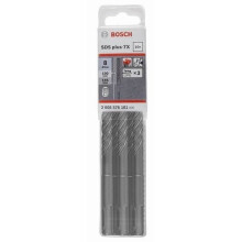 Punte SDS - BOSCH - SDS-plus-7X - Confezione da 10 pezzi - Ø5 x 100 x 165 mm - Testa in carburo a 4 taglienti