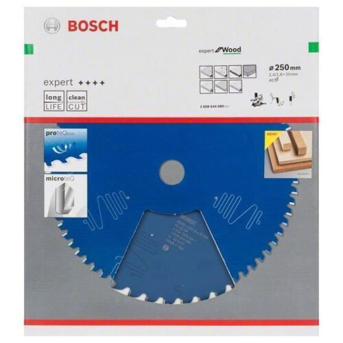 Bosch Lâmina de serra circular - BOSCH - 2 608 644 080 - 25 cm - 1,8 mm - 3 cm 1