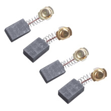 20 peças de escova de carvão para motor de ferramenta elétrica, 17137mm, 999038, nas cores preto, dourado e prateado.
