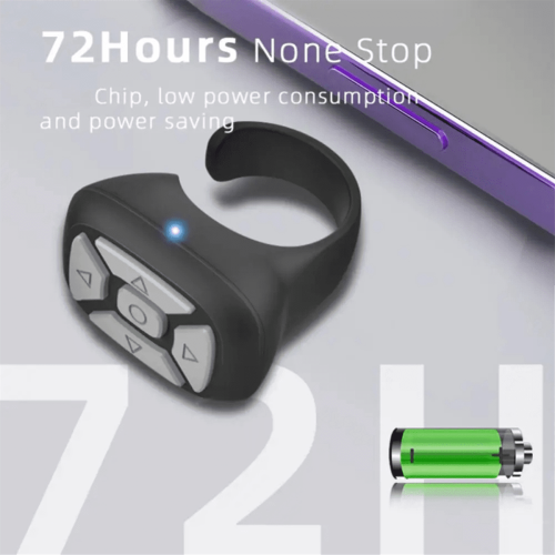 Bluetooth Remote Control Selfie Device Mobile Phone APP Control Finger Ring Remote Control Lazy Wireless Controller 1