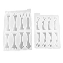 Eease Chess DIY knutselset: 2 stuks 3D hars schaakstukken in siliconen mallen
