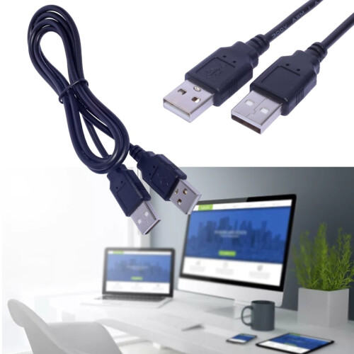Καλώδιο USB A σε A αρσενικό σε αρσενικό WINDLAND, κατάλληλο για φόρτιση βάσεων ψύξης 1