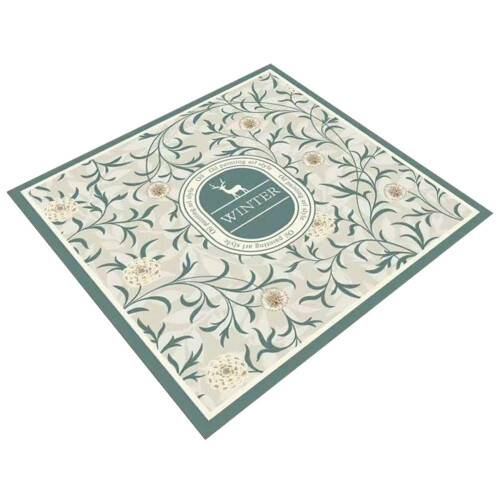 PVC Retro Flower Κάλυμμα Αδιάβροχο για Πλυντήριο Ρούχων, Μικρόφωνο Φούρνου, T4W4 2
