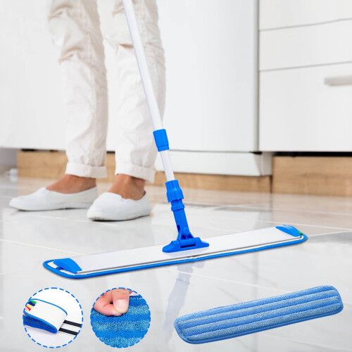 Σφουγγάρια Djunllk Power Mop 17,7" x 5,1" - Επαναχρησιμοποιήσιμα, Πλενόμενα στο πλυντήριο, 1