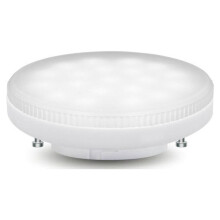 Ampoule LED SMD7W GX53 de remplacement pour ampoule fluocompacte GX53, blanc chaud ou froid