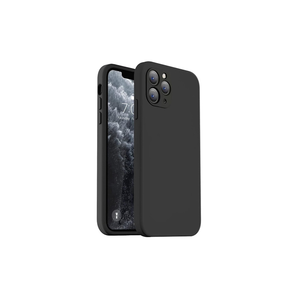 Compatible With Iphone 11 Pro Matte Case - Extra Camera Protection Compatible With Iphone 11 Pro Black 9423501386137