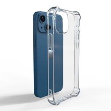 Ag luí le Cás Soghluaiste Frith-Thurraing-Dhíonach an iPhone13Pro Max, trédhearcach