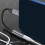 Hovedtelefoner til computer 2 stk. adaptertilbehør USB til 3,5 mm jackstik lydtilbehør runde 4
