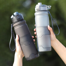 Gourde de sport Hesroicy 0,5/1/1,5 L avec filtre pour enfants et adultes, idéale pour le fitness, l'école et les loisirs.