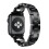 Μεταλλικό βραχιόλι με στρας συμβατό με Apple Watch με Apple Watch Series10 46mm μαύρο 2