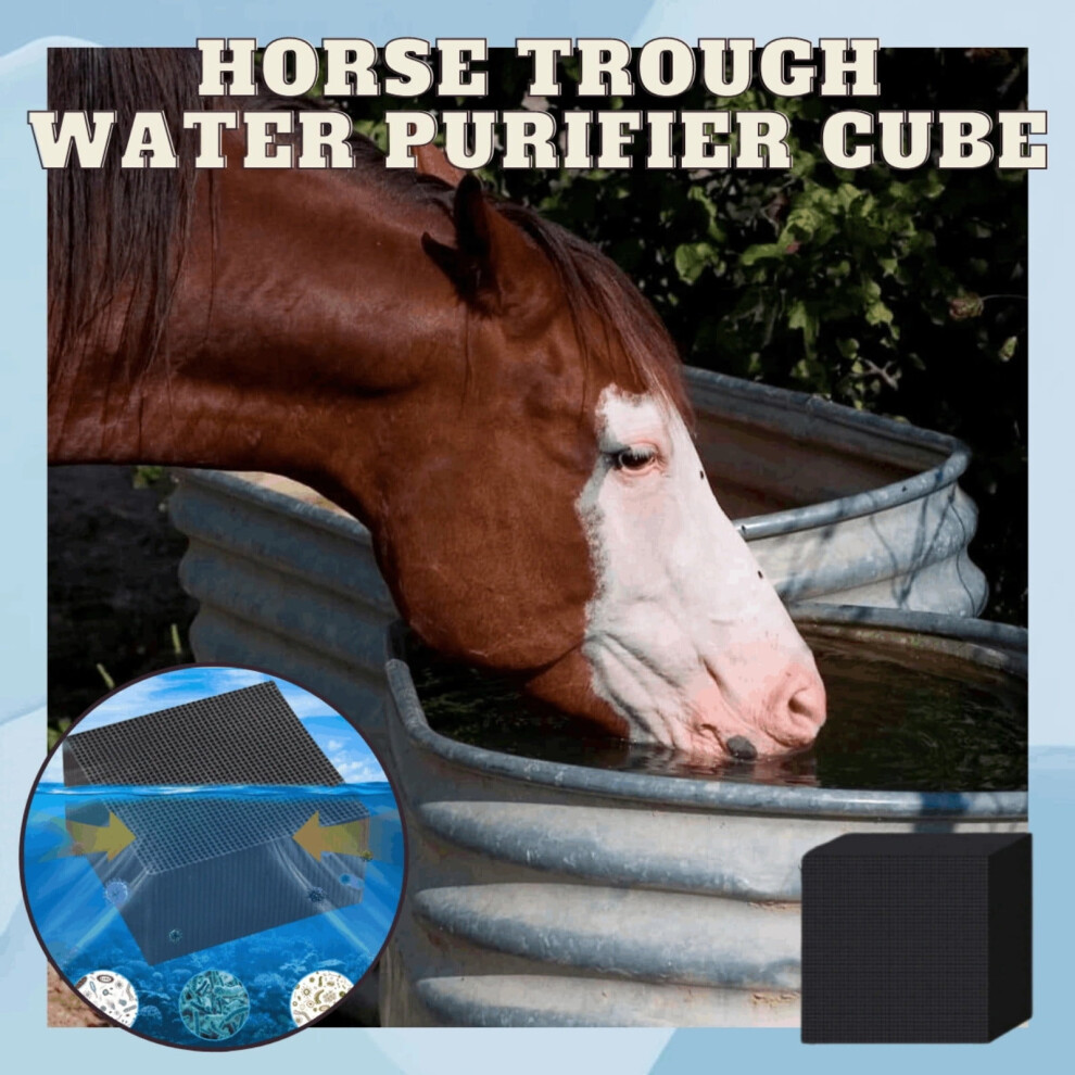Flohua Christmas Gifts Clearance 2Pcs Eco-Aquarium Water Purifier Cubes Ultra Strong Filtration Absorption 9423501385123