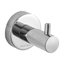 Crochet porte-serviettes sans perçage Kayannuo, noir mat, compatible avec les portes de douche en verre et les miroirs, cadeau essentiel pour la