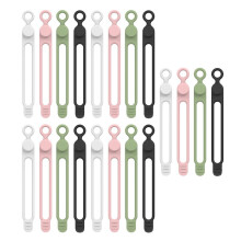 Eagraitheoir Ceangail Corda Winder, Eagraitheoirí Sreang Silicone do Chordaí, Bainistíocht Cábla Cistine, Cluasáin, 20 Píosa