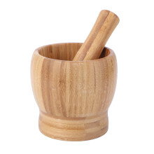 Pilon Ă ail en bois, accessoires de cuisine faciles Ă nettoyer, presse