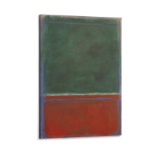Zöld és bordó1953, Mark Rothko, Műalkotások, Kép, Nyomat, Poszter, Falikép, Festmény, Vászon, Ajándék Dekoráció, Lakberendezési