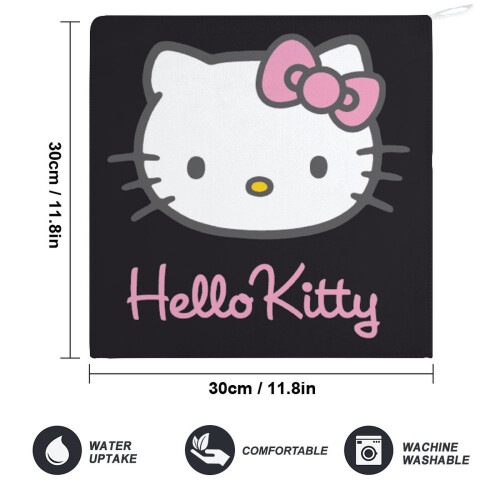 Hello_Kitty Χειροπετσέτες για το Μπάνιο, Βαμβακερές πετσέτες προσώπου απαλές 1