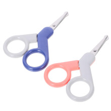 Baby Nail Clippers with Safety Grip, Stainless Steel Newborn Manicure Set for Precise Trimming