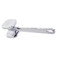 Meat Tenderizer Mallet Hammer Aluminum Heavy Duty for Chicken and Steak with Textured Grip
