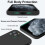 Capa preta fosca compatível com iPhone 11 Pro - Proteção extra para a câmera. 3
