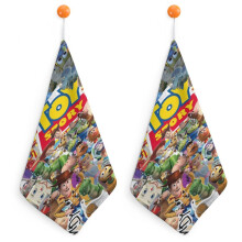 Serviettes de toilette Toy Story pour la salle de bain, serviettes en coton douces et absorbantes pour le visage, idéales pour le spa, la salle de