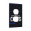 Colts Lichtschalter, einzelnes Leder-Römisch-Rahmen-Schalterpanel, Wandpanel, einzelner Doppel-/Zuglichtschalter 2
