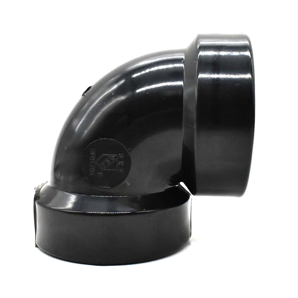 Thrifco Plumbing 6792203 92203 3 Inch Abs 1/4 Bend Vent Elbow 9423501773159