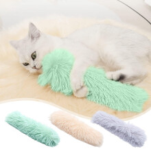Jacenvly Pet Savings Toy, Plysch Kattmynta Tuggresistent Snapppapper Ljudskapande Leksak för Katter - Sommarrea