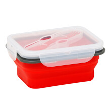 Offres du Cyber Monday 2024 : Boîte à lunch Viflosae Bento pour adultes avec compartiment de rangement réutilisable en silicone, pliable et