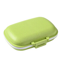 Infidev Reise-Organizer-Box mit 8 Fächern – Beige, tragbar, für Handtasche oder Hosentasche, praktischer Organizer mit Deckeln und