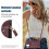 Πορτοφόλι Feishell Crossbody για συμβατότητα με iPhone11, Θήκη RFID Blocking Bling Flip με λουράκι, 8