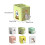 Federra Square Creative Tissue Box Beauty Puffy Swim Αστείο Tissue Box Πολυλειτουργικό Φωτιστικό Σπιτιού 3