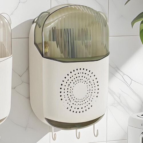 Wall Mounted Cutlery Holder Waterproof Kitchen Utensil Organizer SpaceSaving MultiSlot Design 1