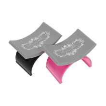 Silicone UShape Nail Arm Rest Cushion for Professional Manicure Ergonomic Washable Support