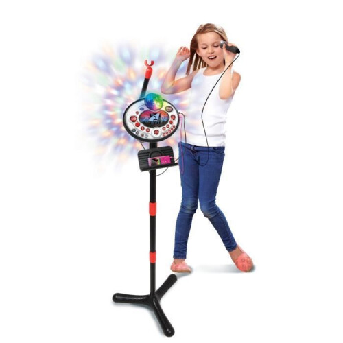VTech VTECH - Kidi Superstar Lightshow Schwarz - Mikro Karaoke Kind 1
