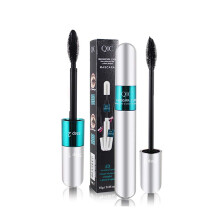 Waterproof Volumizing Mascara with Dual Brush 4D Curl Effect LongLasting SmudgeProof Wear