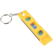 3 Bubble Level Keychain with Triple Bubble Precision Compact Durable Carpenter Tool for Car Keys