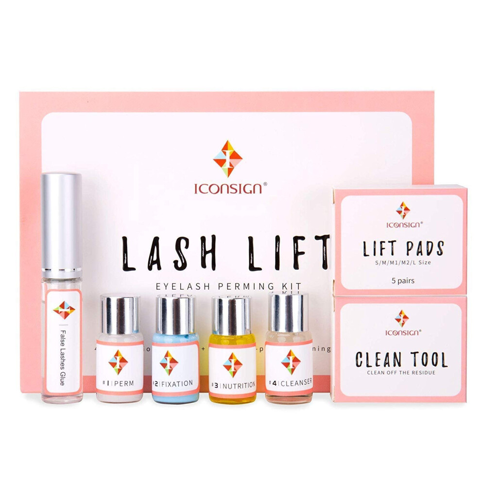 Professional Eyelash Lift Kit with Multiple Rod Sizes and LongLasting Curl Effect