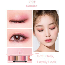 Eyeshadow Palette 12 Color Matte and Shimmer Pigmented Shades for Beginners Travel Friendly