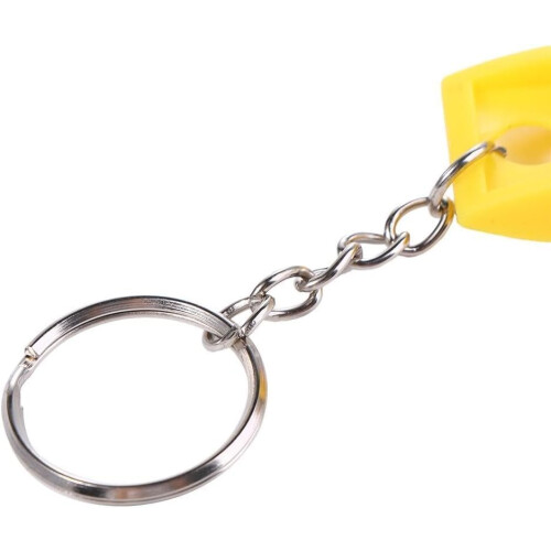 3 Bubble Level Keychain with Triple Bubble Precision Compact Durable Carpenter Tool for Car Keys 2