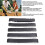 5PCS Pickleball Paddle Edge Tape 21mm PU Serrated Frame Protector 4
