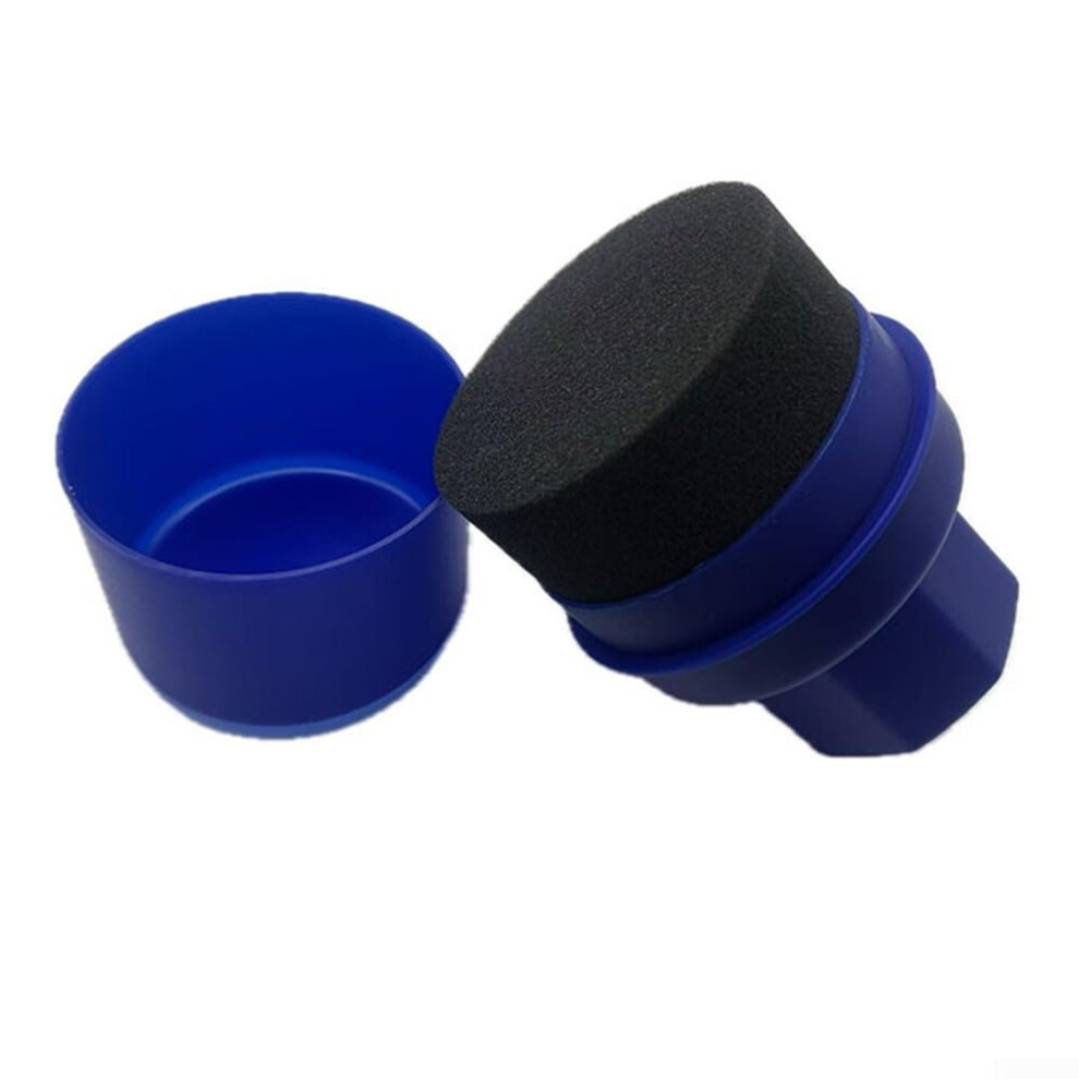 Car Tire Dressing Applicator With Brush, Density Sponge Pad For Even Wax And Safe Cleaning 9099447553850