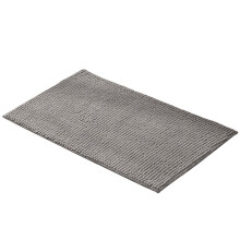 Tappeti da doccia in ciniglia a pelo corto per bagno, lavabili, di piccole dimensioni, antiscivolo.