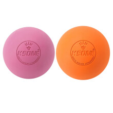 2x Massagebal 6,3 cm Fasciabal Lacrossebal Yoga Spierontspanning Pijnverlichting Fysiotherapiebal 5 & 6