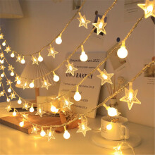 LED-lichtjes met stekker, waterdicht - Geschikt voor binnen- en buitengebruik, slaapkamer, tuin, feest, bruiloft, kerstdecoratie, warm wit