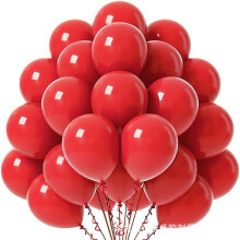 Matte ballonnen 10 inch, 60 stuks latex feestballonnen voor verjaardagen, afstuderen, babyshowers, bruiloften, koraalrood