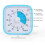 Blue Visual Timer 60min - Classroom School for Children Blue 150 4