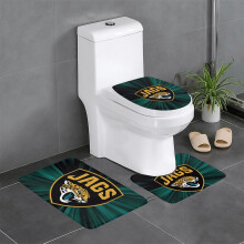 Set di 3 tappeti da bagno JJ_Jaguars Team, tappeto antiscivolo per bagno, 24x16 pollici